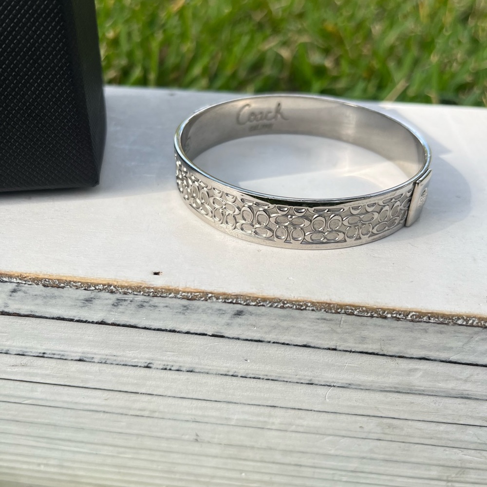 Authentic Silver Coach Bangle Y2K - Picture 7 of 12